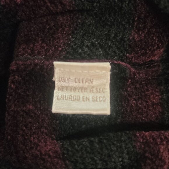 Jones New York Size M Womens Cardigan Sweater Striped Button-Front - Picture 6 of 7